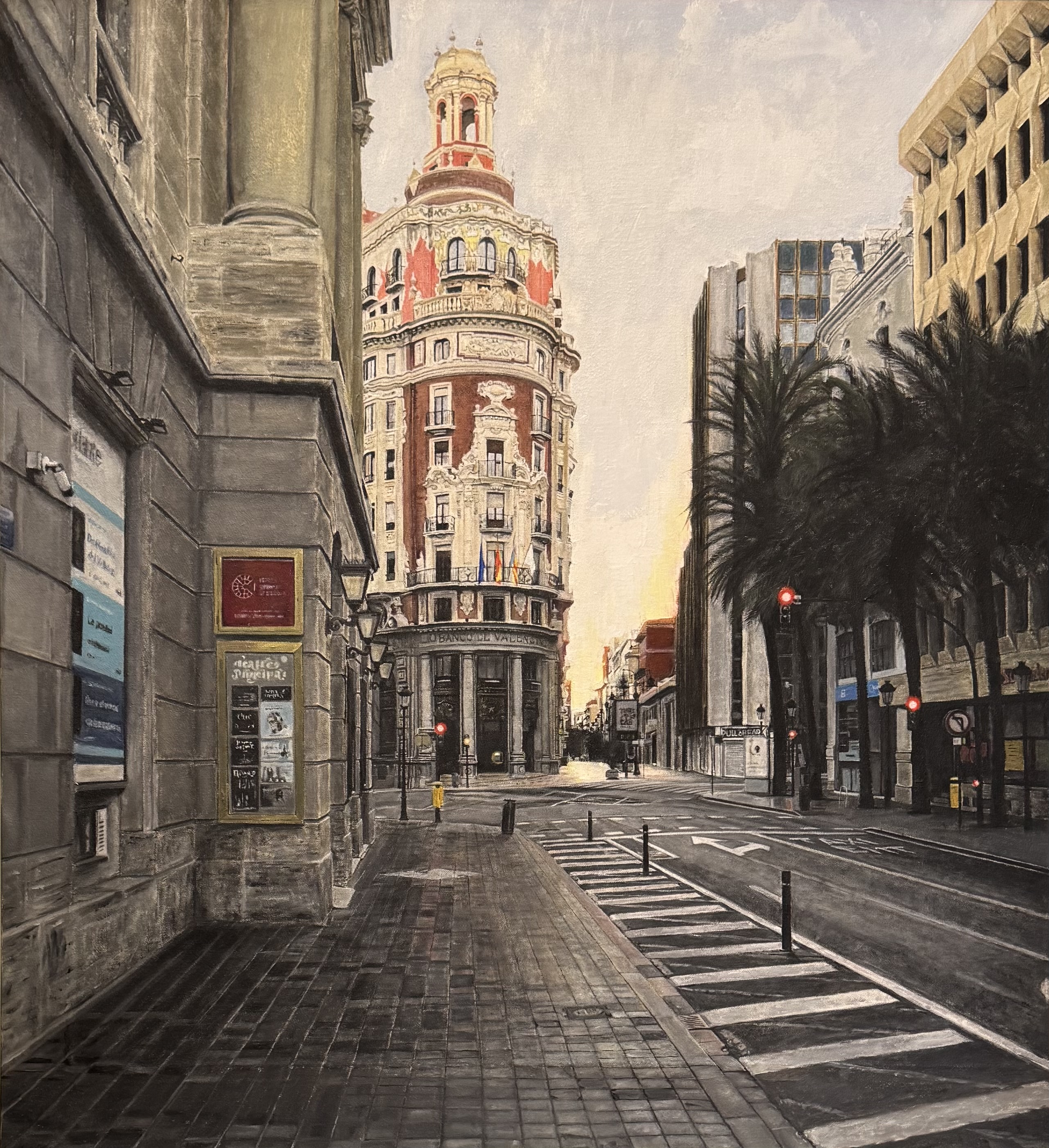 Obra: Calle las barcas, Valencia — Diego Peribáñez